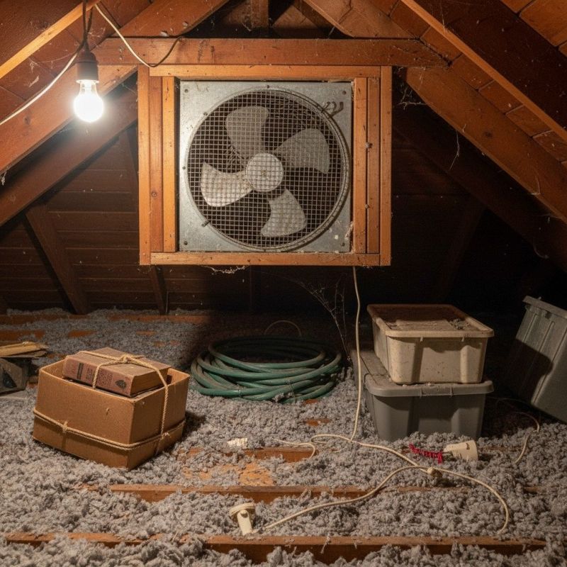 Attic Fan Replacement in Heber City, UT