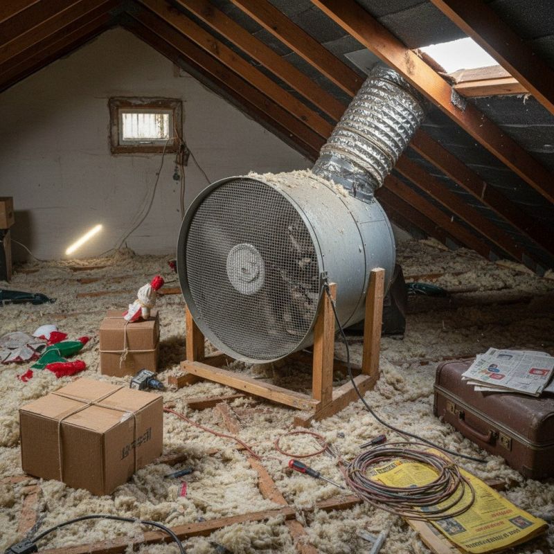Attic Exhaust Fan Repair in Orem, UT