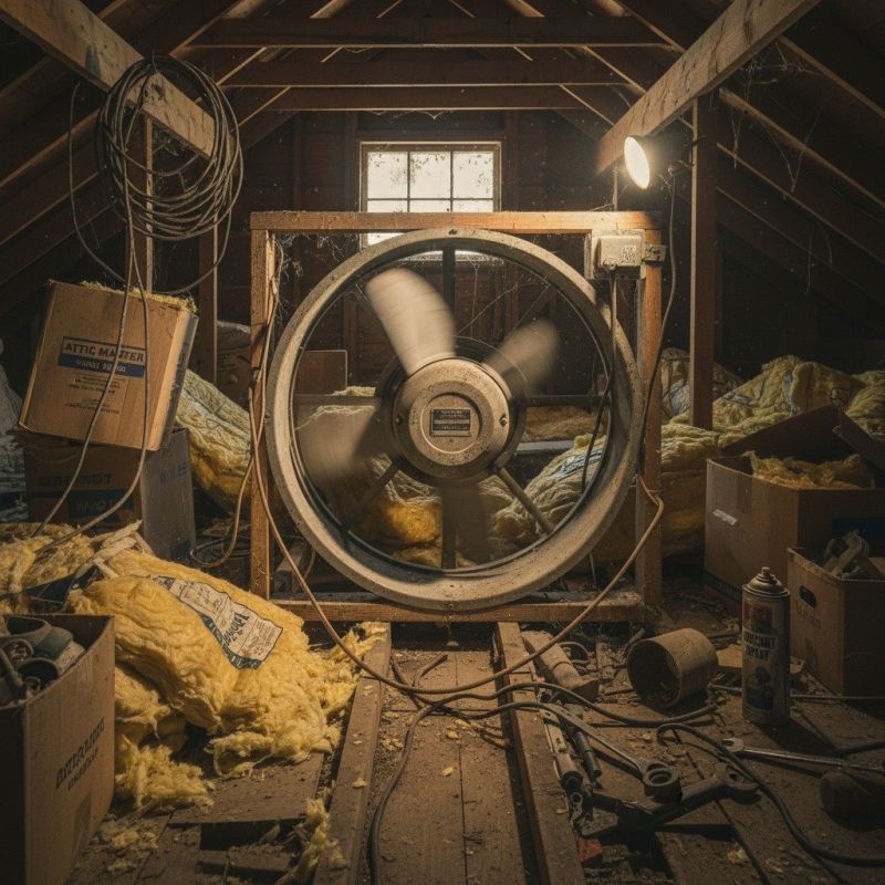 Attic Fan Repair in Orem, UT