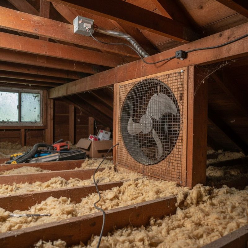 Attic Fan Replacement in Alpharetta, GA