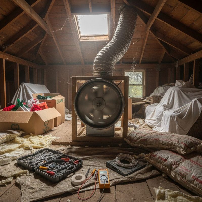 Attic Fan Servicing in Orem, UT