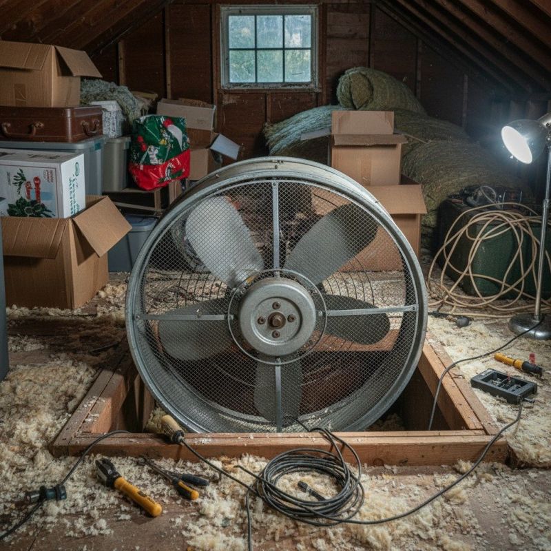 Attic Fan Servicing in Orem, UT