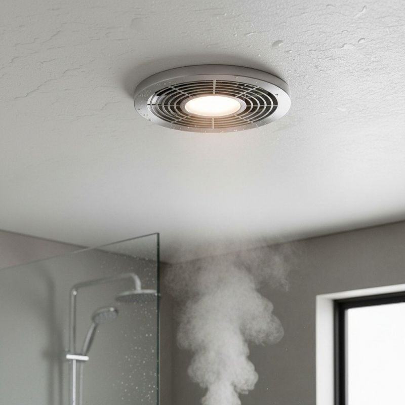 Powder Room Fan Installation in Conroe, TX